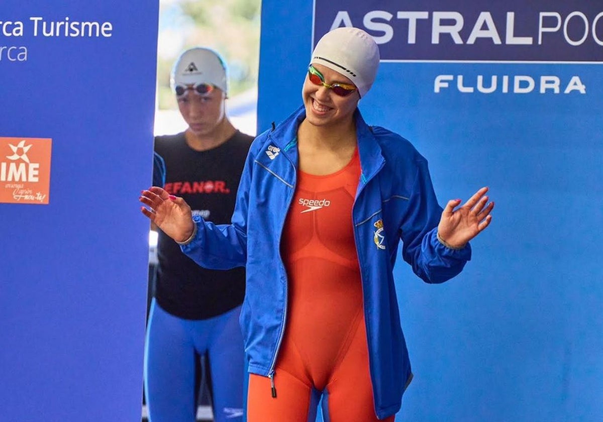 Laura Cabanes ha sido campeona de España en los 400 metros estilos y los 200 mariposa