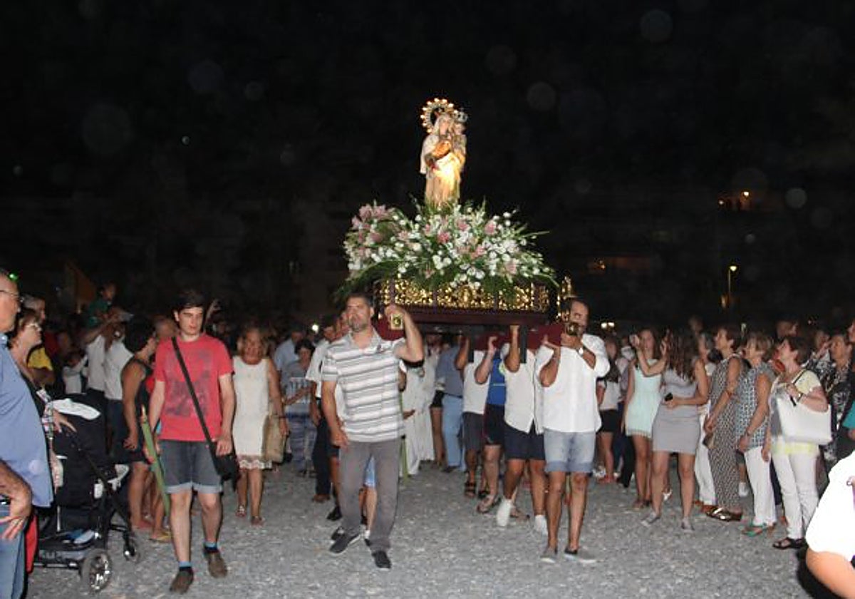 Procesión de la Virgen del Carmen en La Herradura
