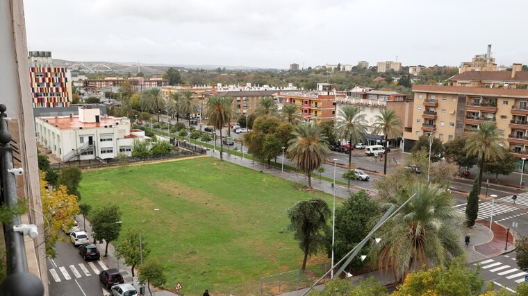 Espacio del pabellón de la Juventud