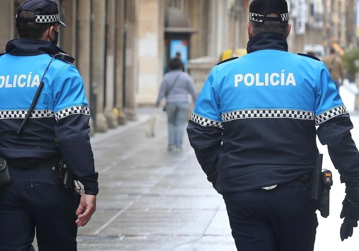 Imagen de archivo de la Policía Local de Palencia