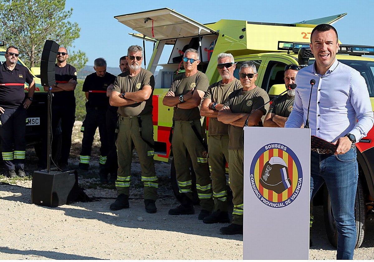 El Consorcio de Bomberos de la Diputación de Valencia renueva la flota de vehículos de sus brigadas forestales