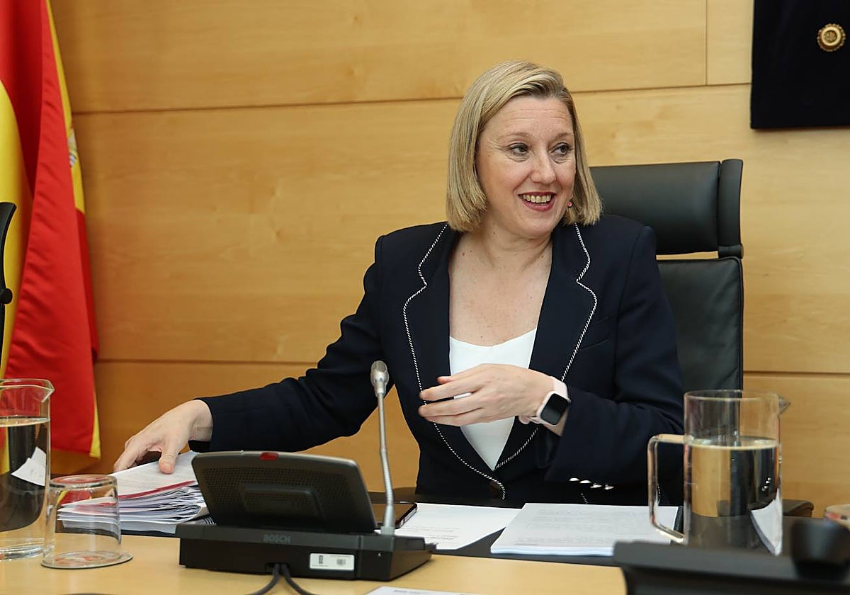 La consejera de Familia, en las Cortes de Castilla y León