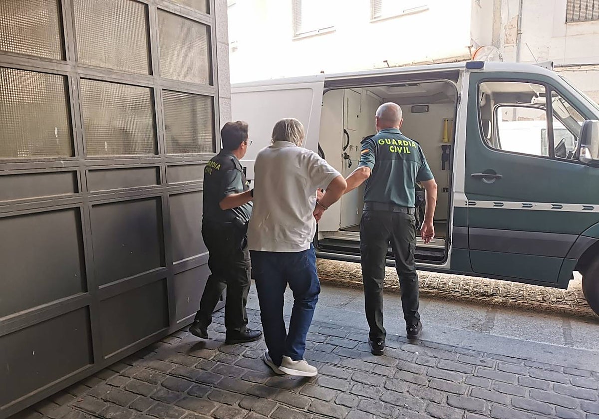 Imagen del hombre detenido por el apuñalamiento de un vecino de 74 años en Pozoblanco esta semana