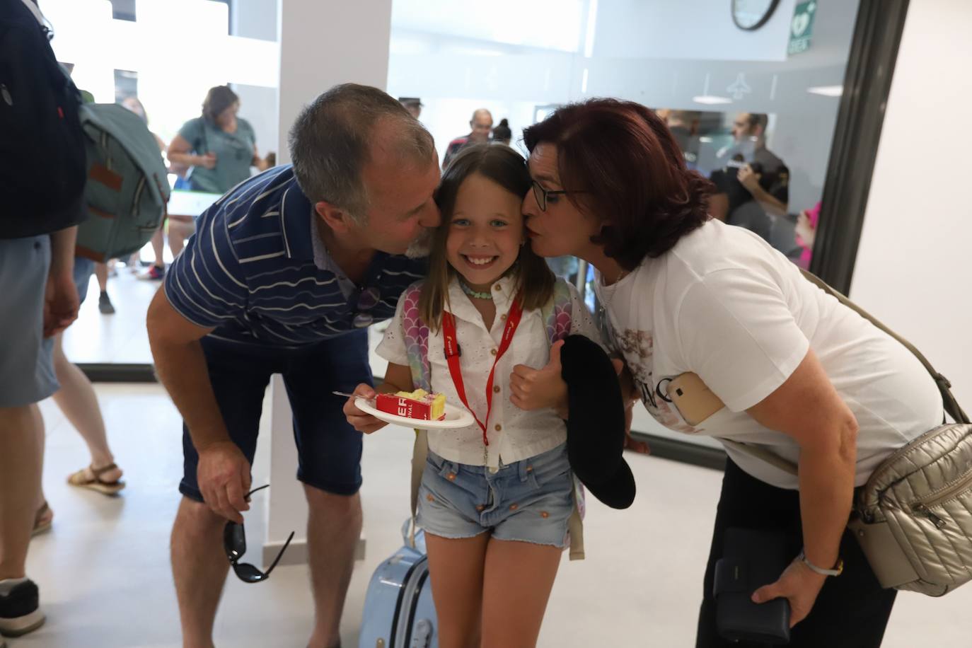 Fotos: la llegada del primer vuelo regular de Palma de Mallorca a Córdoba