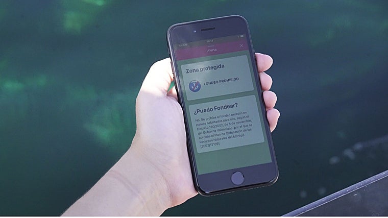 La APP «Projecte Posidònia» amplía su alcance geográfico a La Marina Baixa y Baleares para ayudar a fondear de manera responsable