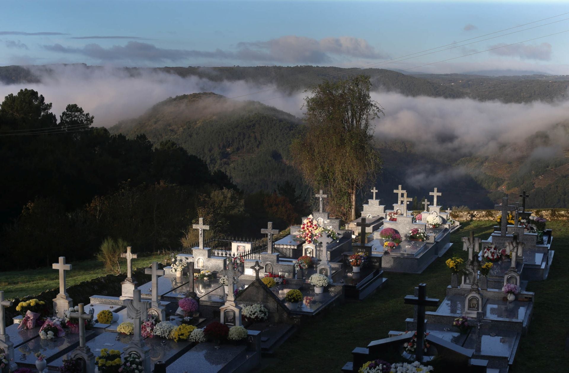Un cementerio de Lugo en una imagen de archivo