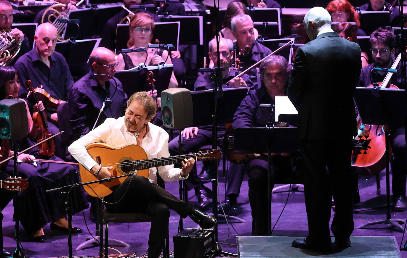 Fotos: José Antonio Rodríguez y la Orquesta estrenan una obra inspirada en Romero de Torres
