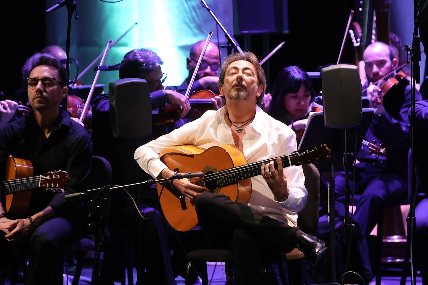 Fotos: José Antonio Rodríguez y la Orquesta estrenan una obra inspirada en Romero de Torres