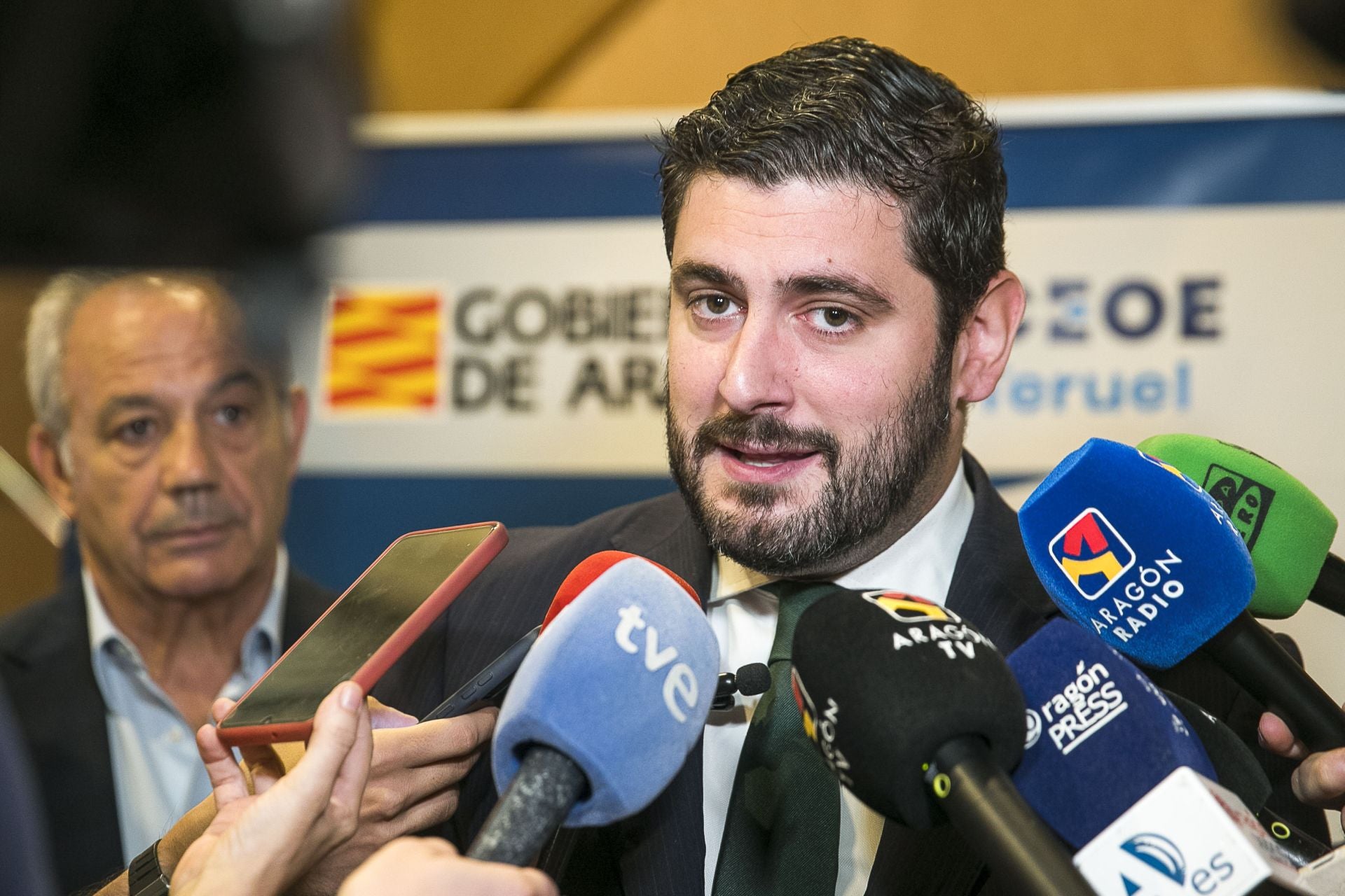 Alejandro Nolasco, vicepresidente de Aragón y líder regional de Vox