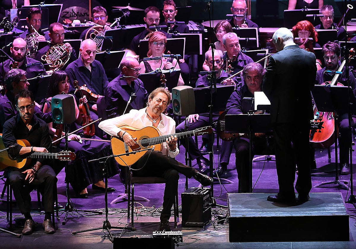 Fotos: José Antonio Rodríguez y la Orquesta estrenan una obra inspirada en Romero de Torres