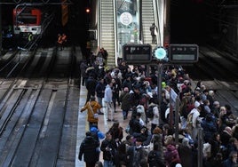 Una fallo informático en Cercanías genera demoras y cambio de recorrido en toda la red de Madrid