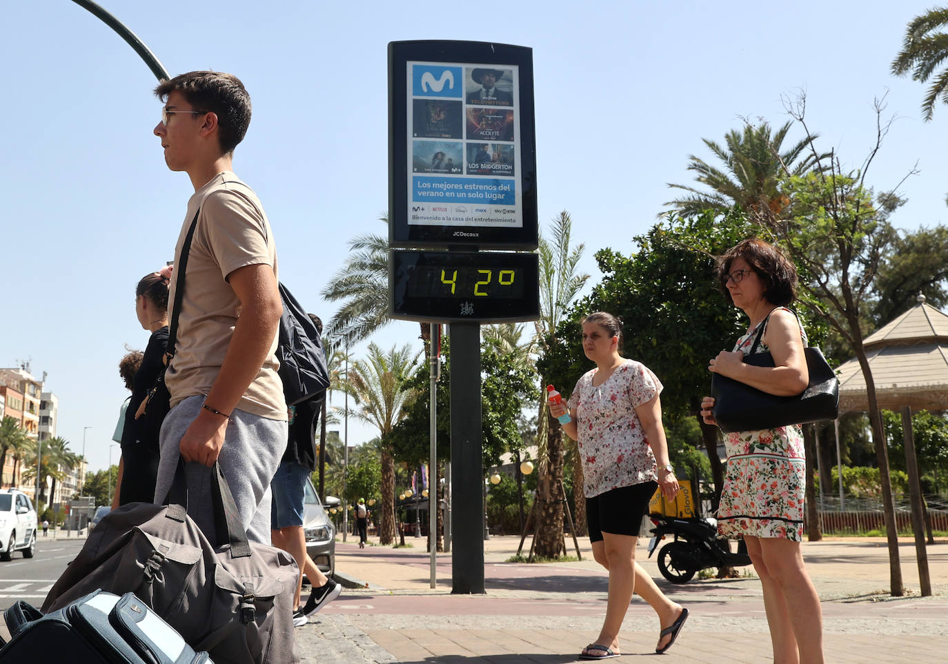 La primera ola de calor del verano en Córdoba, en imágenes