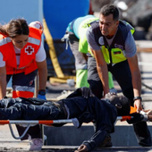 Llega a El Hierro un cayuco con un fallecido y 55 supervivientes