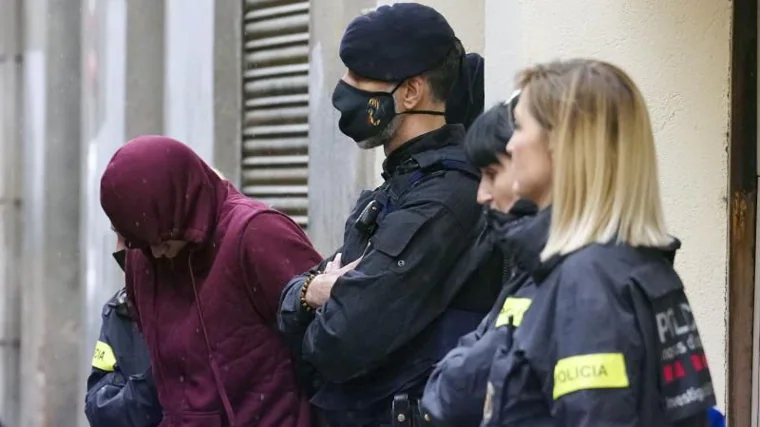 Detención del violador de Igualada, el 20 de abril de 2022