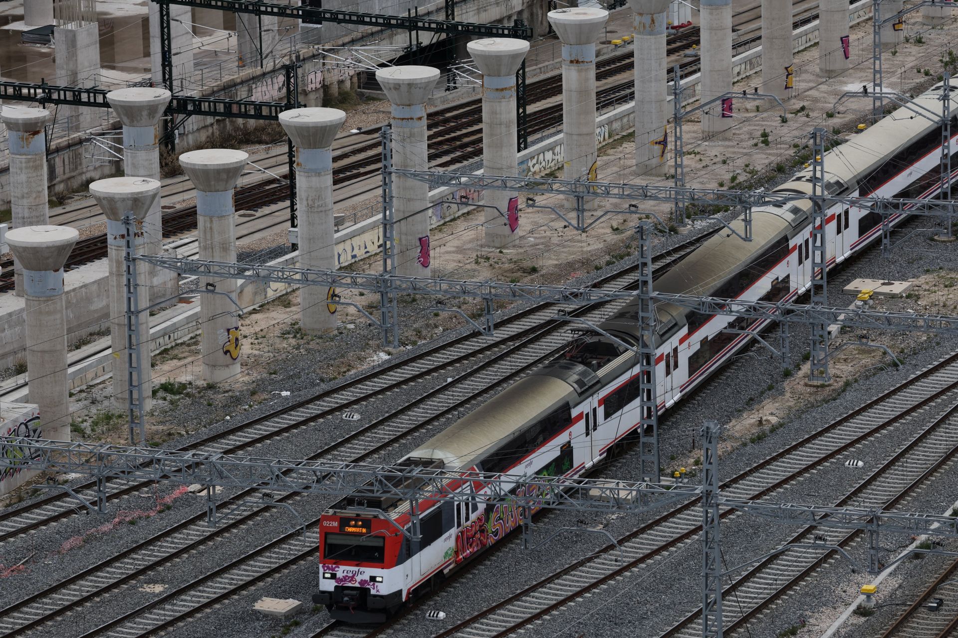 Visión exterior de la estación de Chamartín en una imagen de archivo