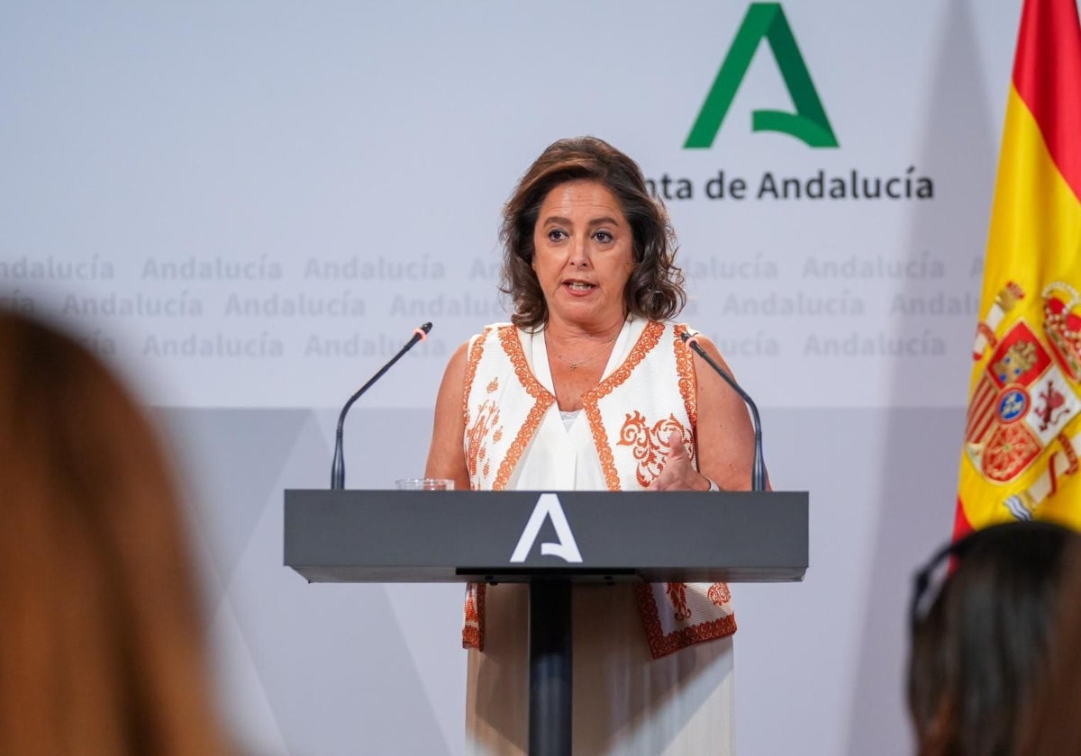 La consejera de Salud y Consumo, Catalina García