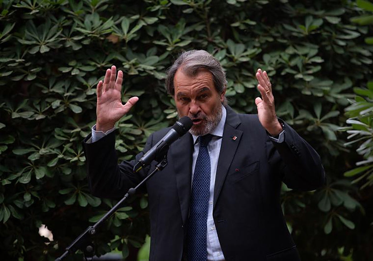 El expresidente catalán Artur Mas