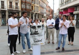 Palencia rinde homenaje a la memoria de Miguel Ángel Blanco