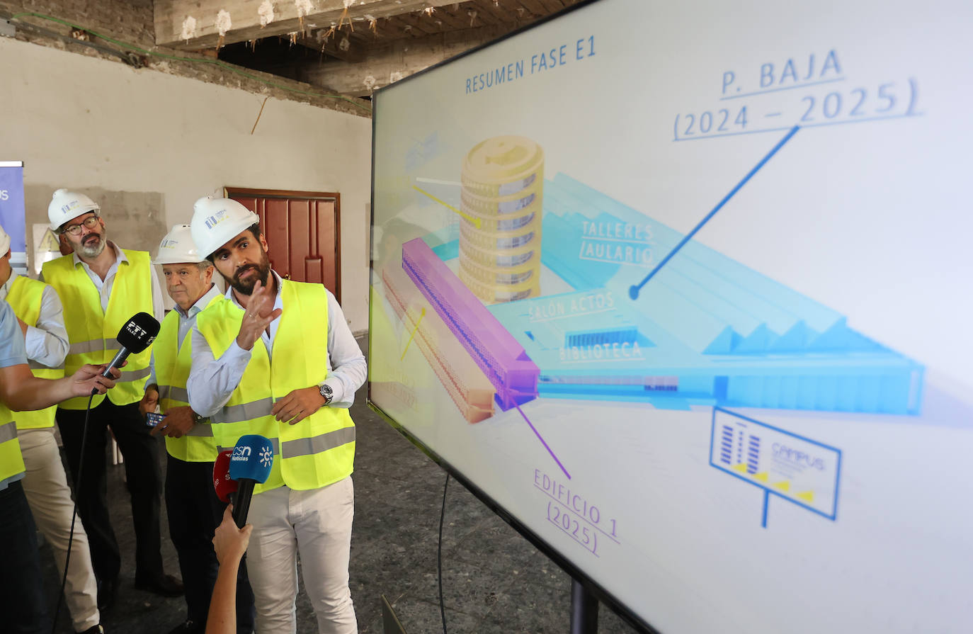 Las obras del Campus de FP en la antigua Escuela de Agrónomos de Córdoba