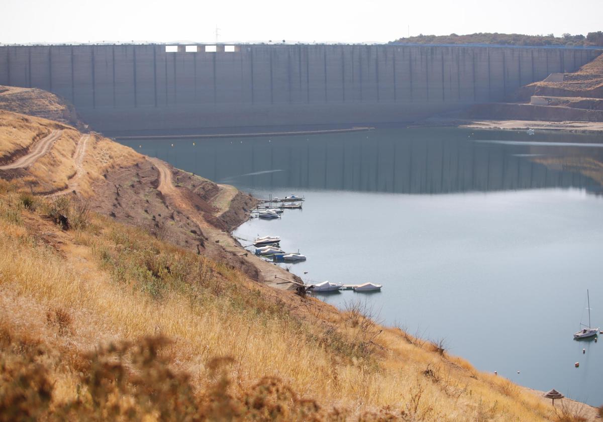 Embalse de la Breña II, situado en Almodóvar del Río