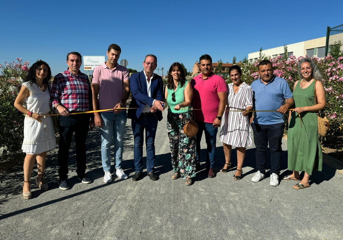 La senda ha sido inaugurada por el vicepresidente Juan Carlos Sánchez