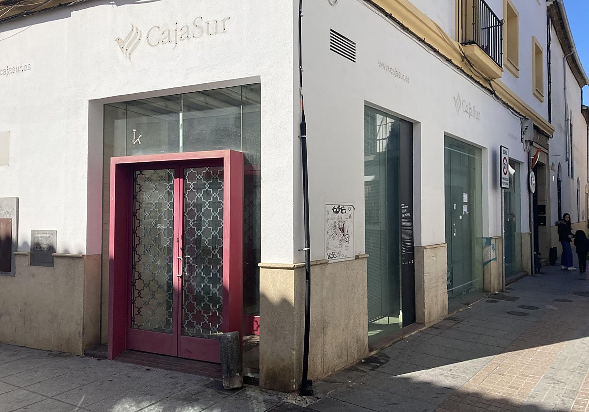 Local que servirá como casa de hermandad para las Angustias, entre San Agustín y Obispo López Criado