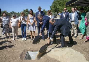 Colocan la primera piedra del Centro de Día especializado en Alzheimer y Centro de Mayores de Talavera