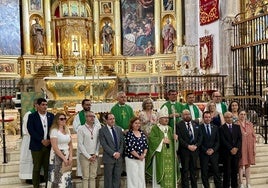 Yepes celebra la rehabilitación de su Colegiata 'San Benito Abad' con una misa de acción de gracias