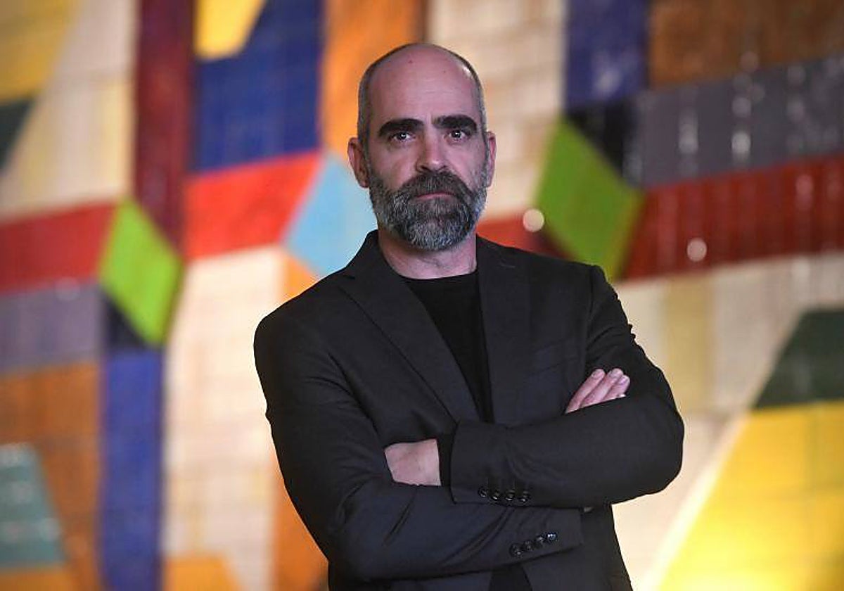 El actor gallego Luis Tosar en un homenaje que recibió la Muestra de Cine Europeo Ciudad de Segovia en 2019