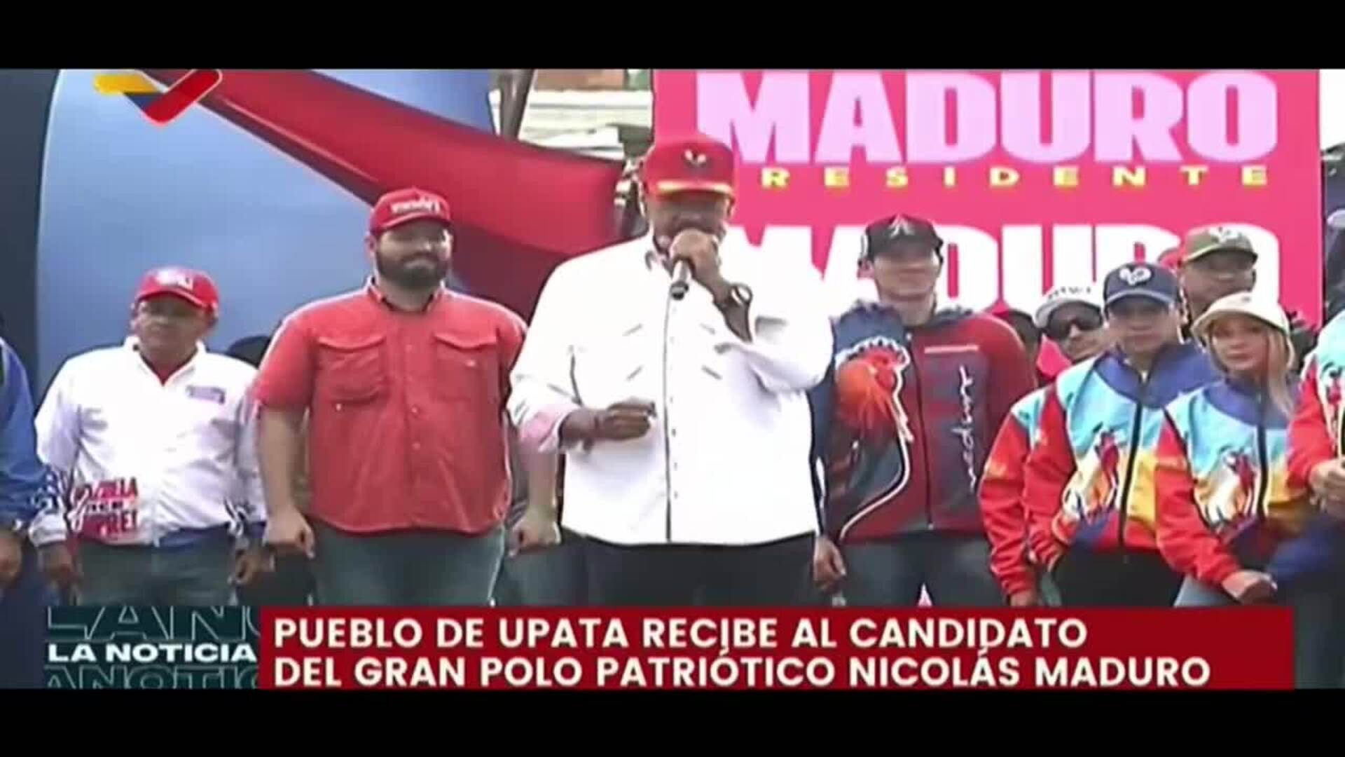 Presidente de Bielorrusia augura &quot;una gran victoria&quot; para Maduro en elecciones venezolanas
