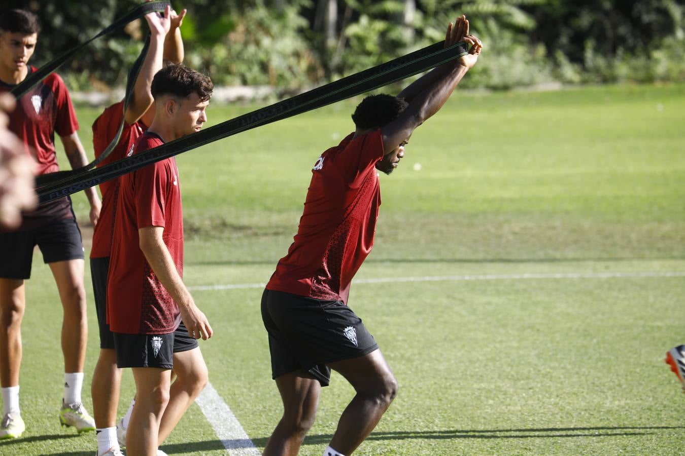 Las mejores imágenes del primer entrenamiento de pretemporada del Córdoba CF