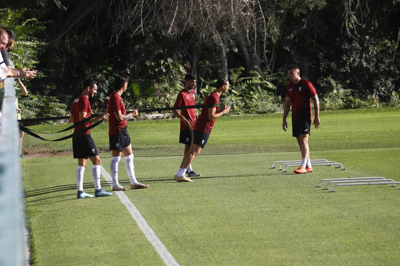 Las mejores imágenes del primer entrenamiento de pretemporada del Córdoba CF