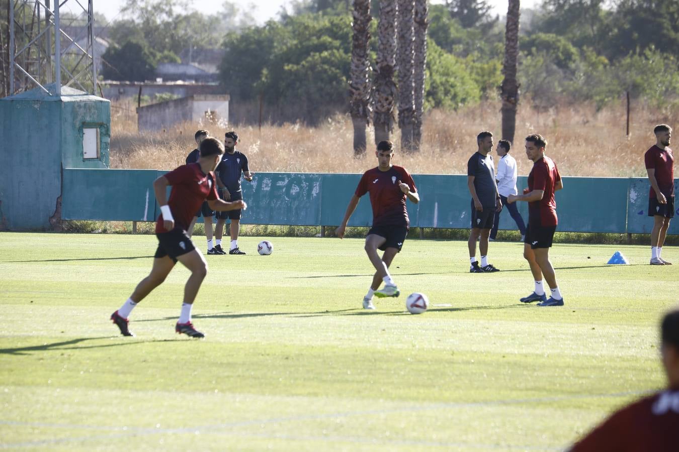 Las mejores imágenes del primer entrenamiento de pretemporada del Córdoba CF