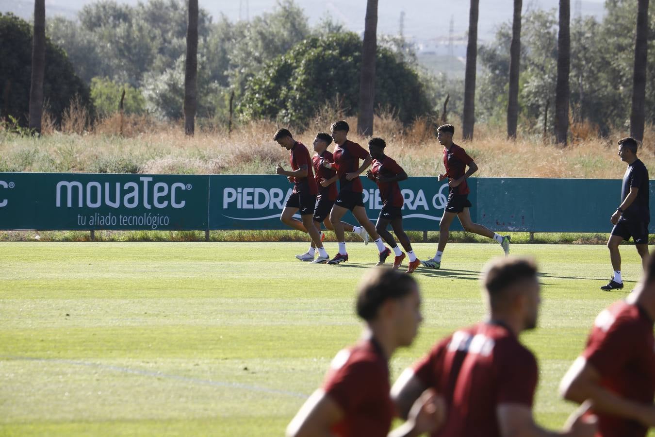 Las mejores imágenes del primer entrenamiento de pretemporada del Córdoba CF