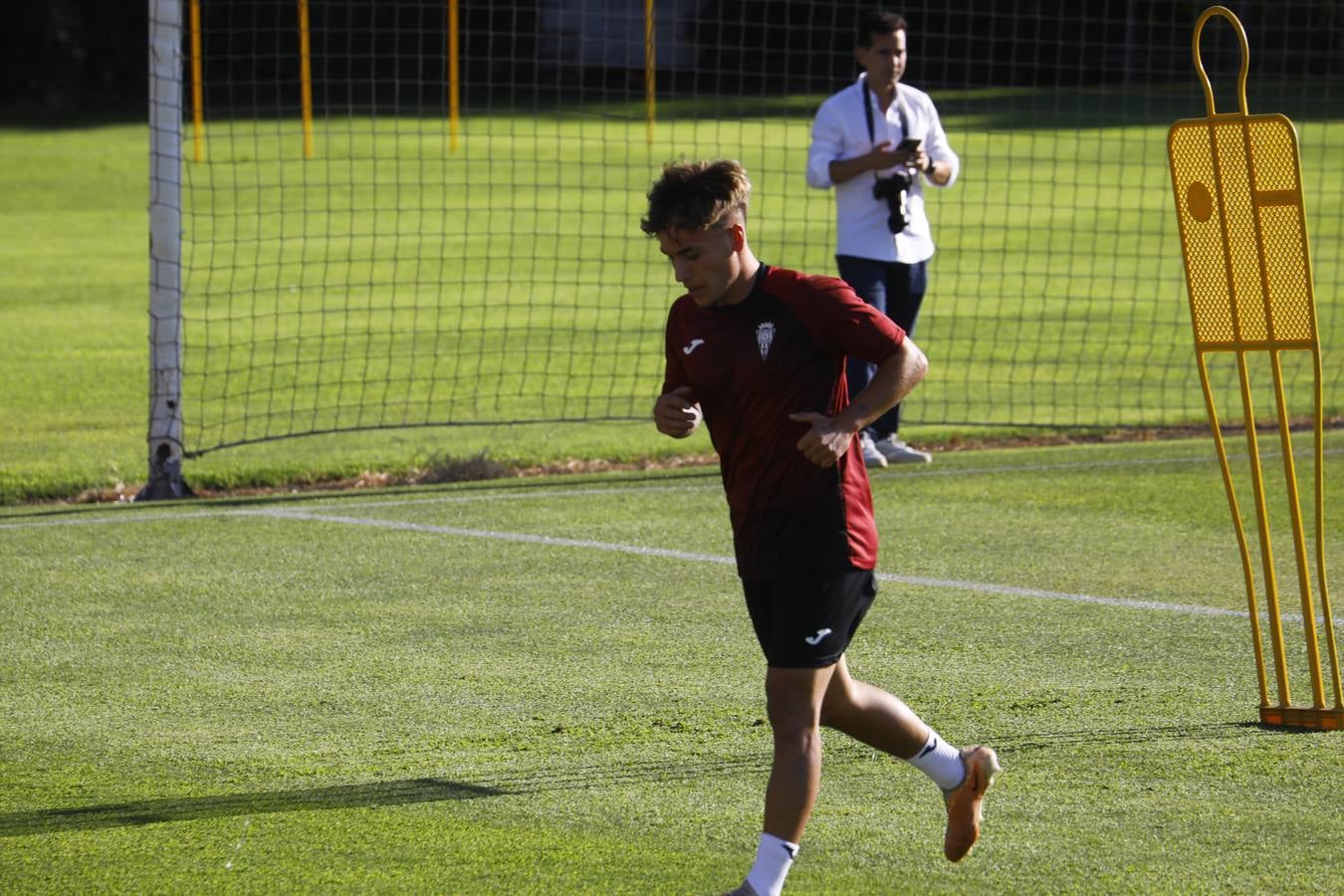 Las mejores imágenes del primer entrenamiento de pretemporada del Córdoba CF