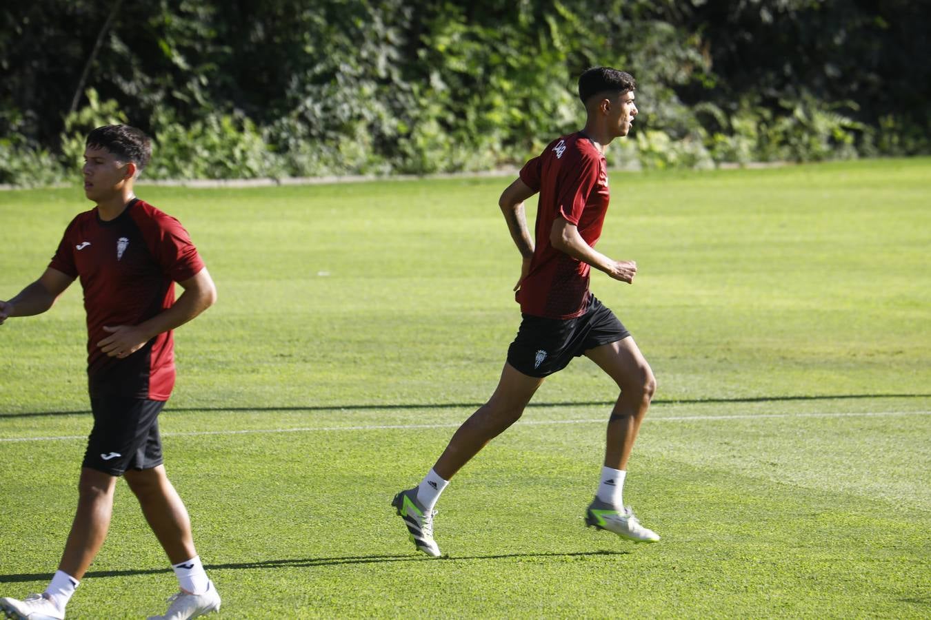 Las mejores imágenes del primer entrenamiento de pretemporada del Córdoba CF