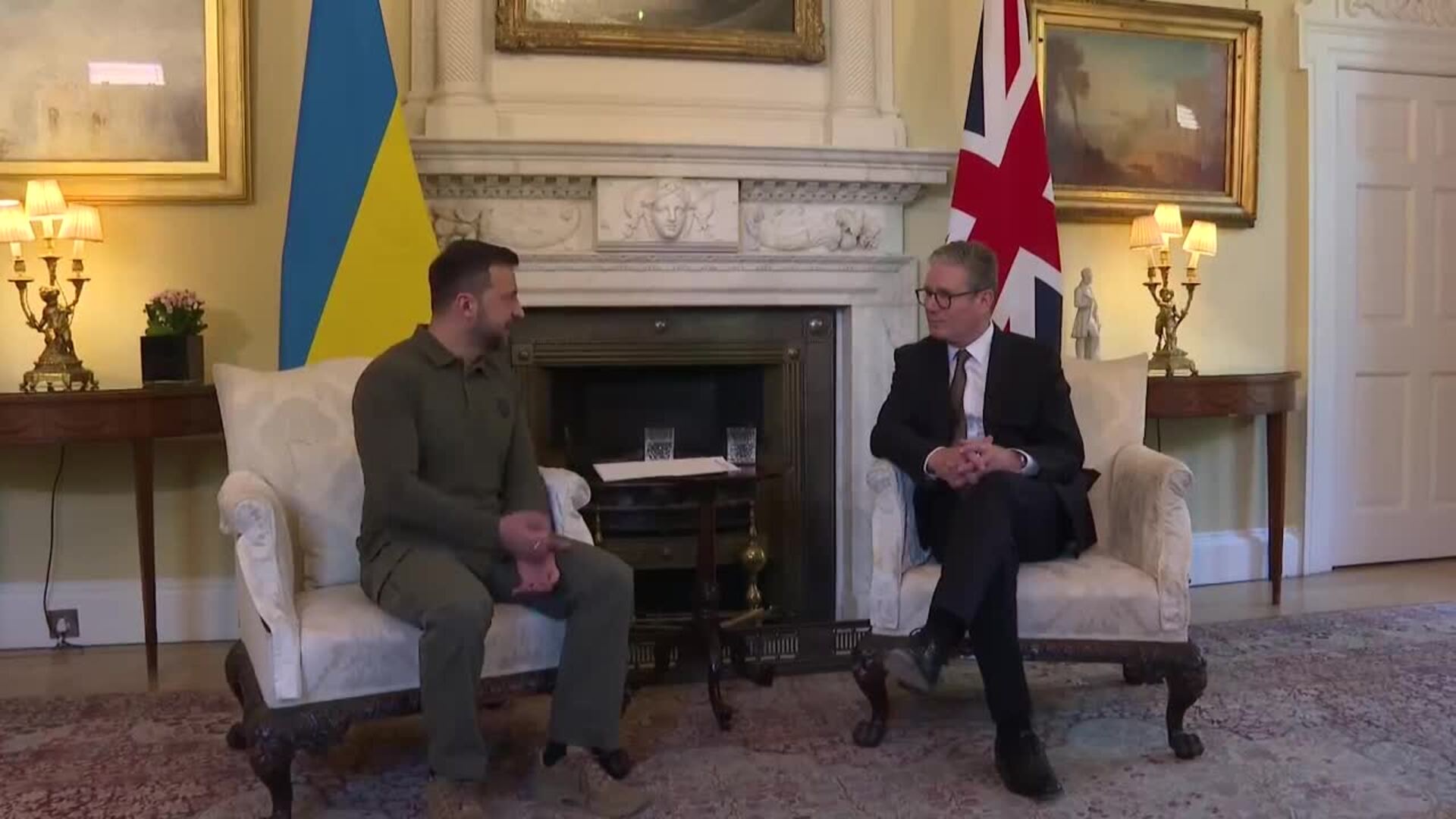 Zelenski pide que Starmer muestre &quot;liderazgo&quot; para ayudar a Ucrania