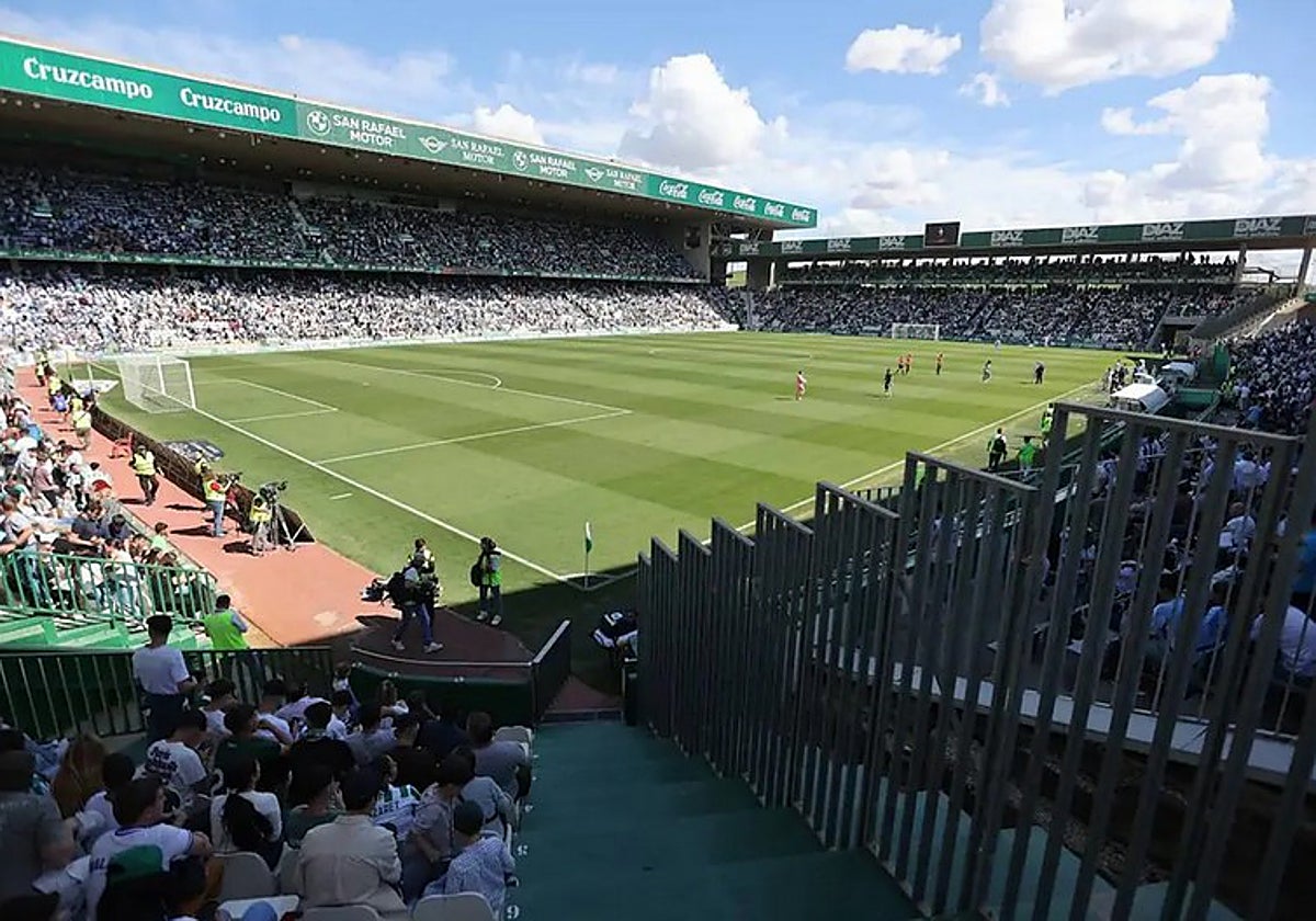 El estadio de El Arcángel, hogar habitual del Córdoba CF