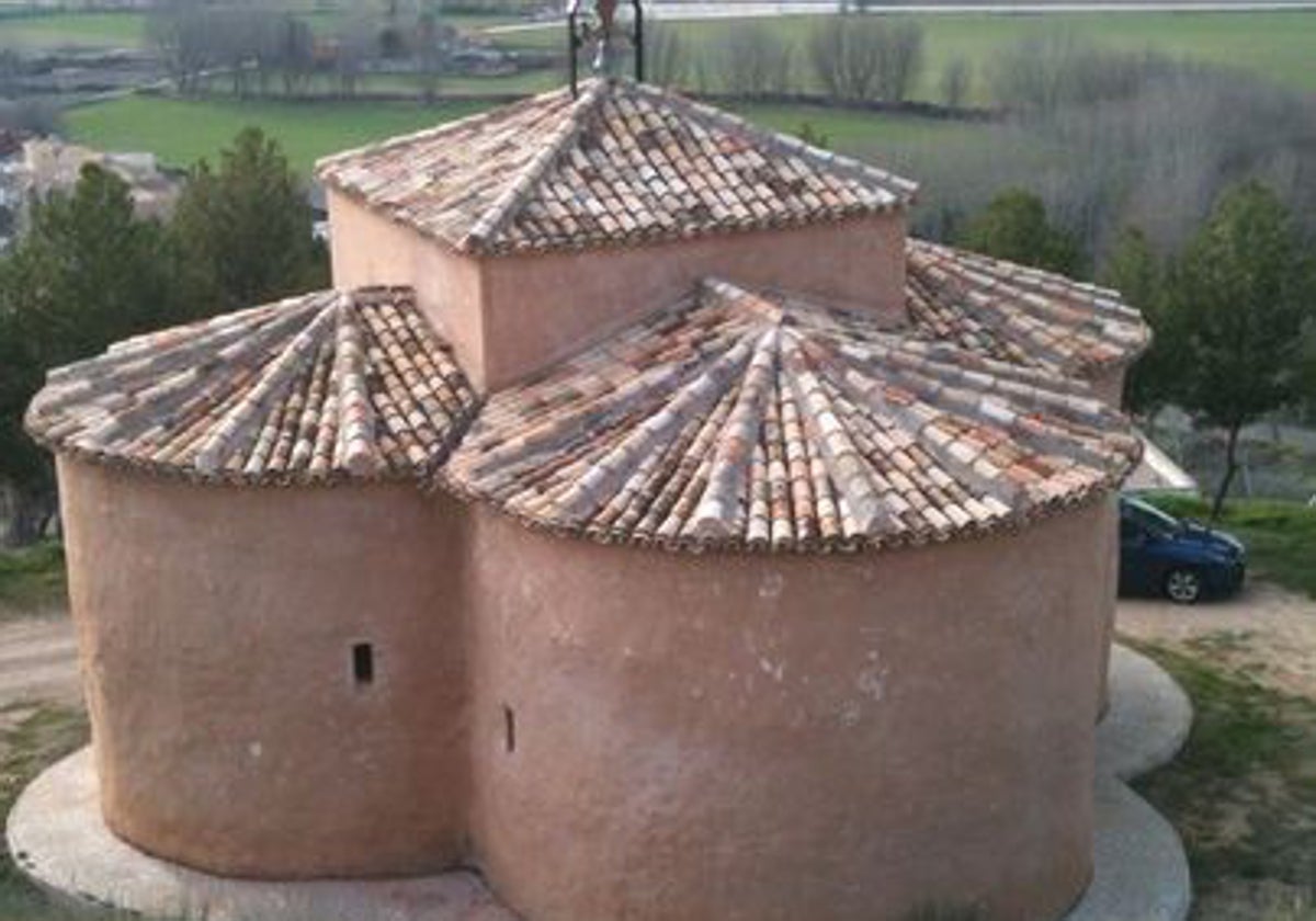 Ermita de la Virgen de la Cuesta donde ha sido hallado el mausoleo