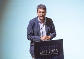 Mazón denuncia que el Gobierno «niega de nuevo el agua» a Alicante con las trabas al trasvase Júcar-Vinalopó