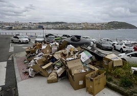 La Coruña, sede de toneladas de basura