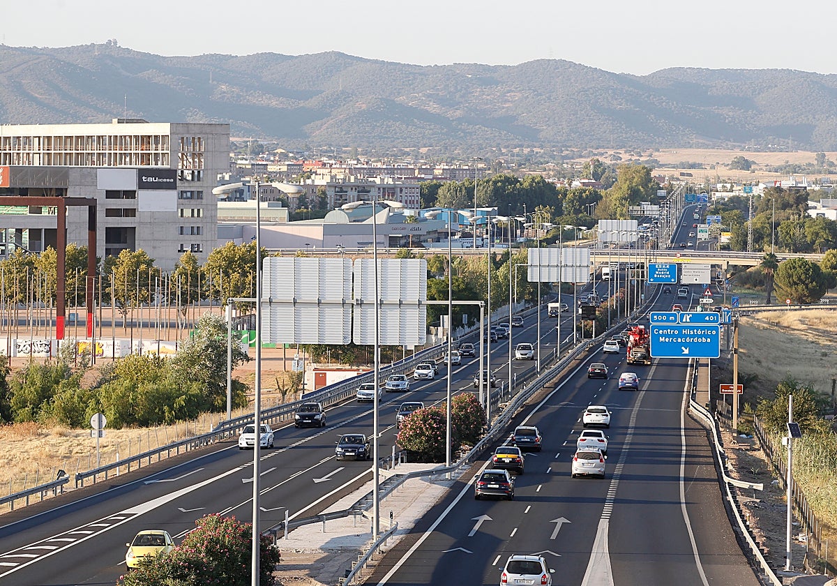 Imagen de la A-4 a su paso por Córdoba