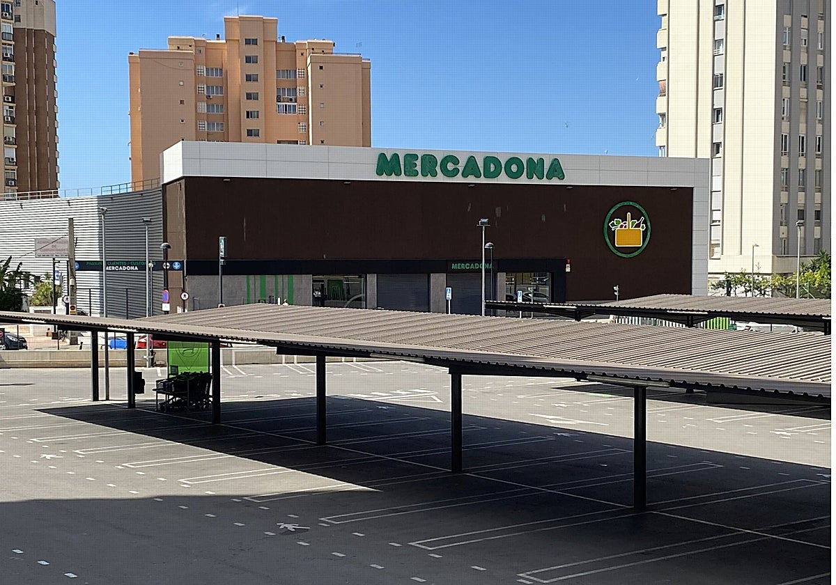 Imagen de un supermercado de Mercadona en la provincia de Alicante