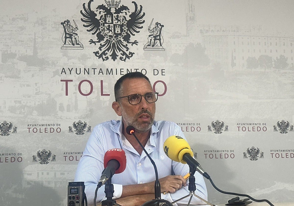 Iñaki Jiménez, concejal de Movilidad, Transportes, Interior y Personal