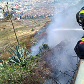Extinguido un conato de incendio declarado esta madrugada en Tenerife