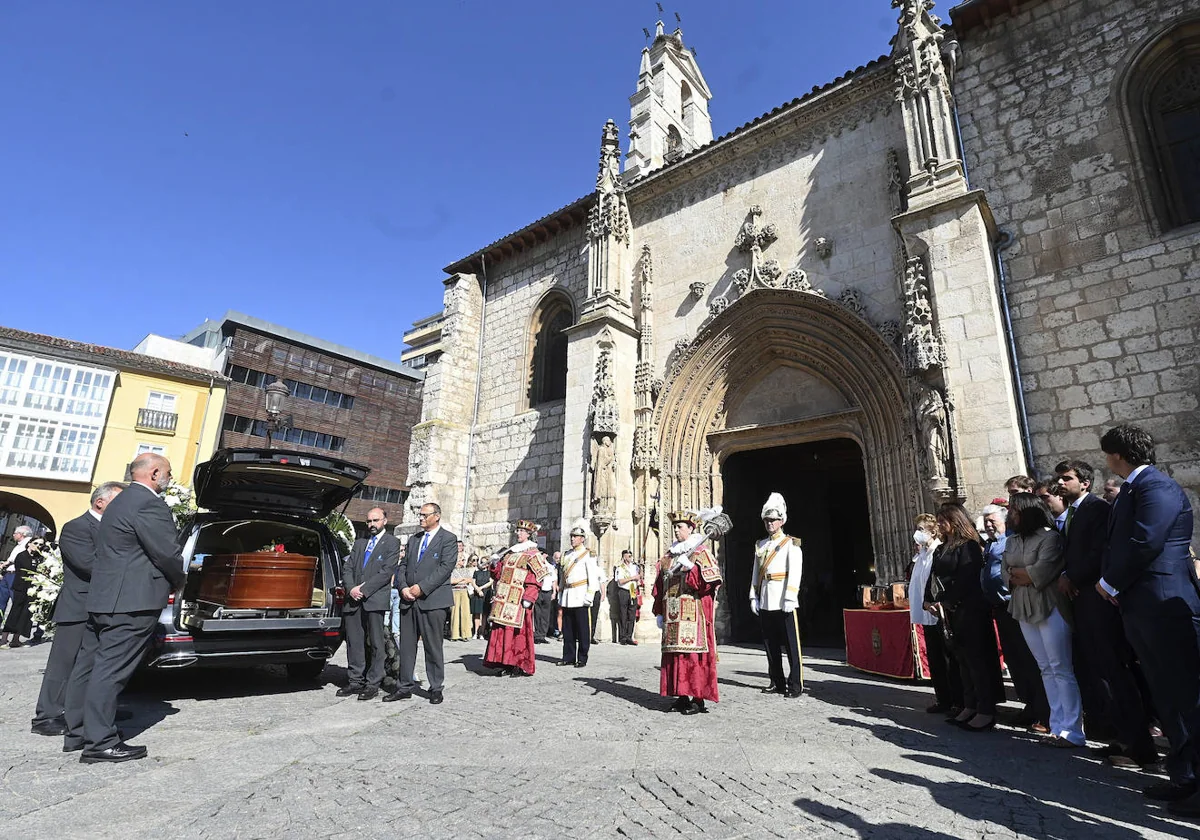 Funeral del exalcalde de Burgos, José María Peña