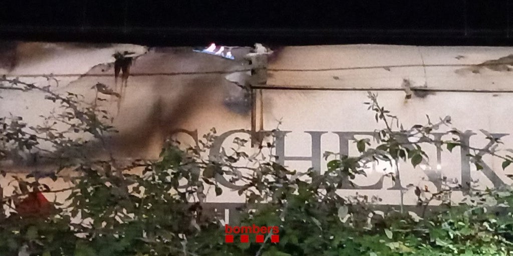 Un incendio en un tren de mercancías peligrosas obliga a interrumpir las líneas R11 y RG1 entre Girona y Caldes
