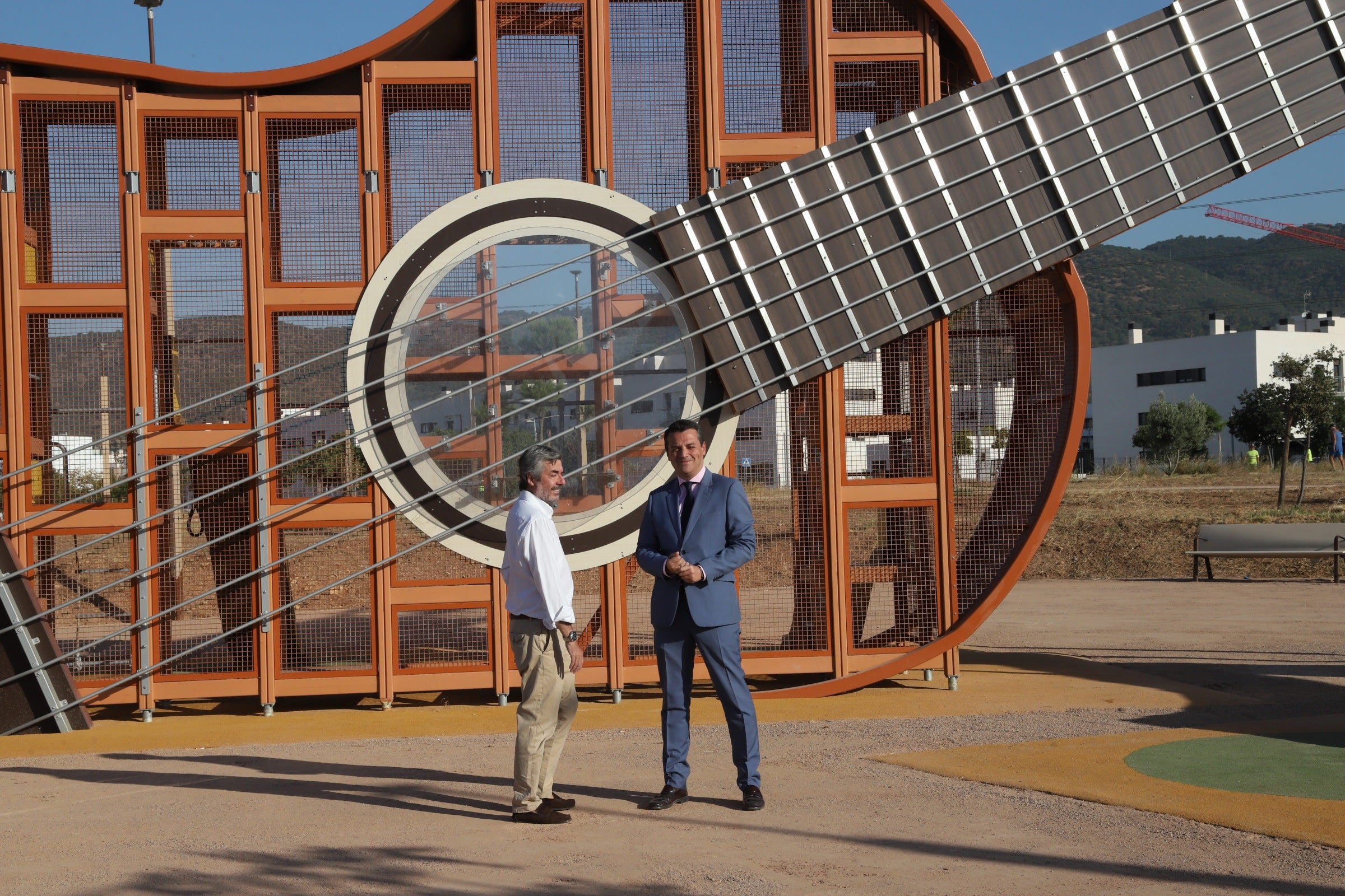 El estreno de otra parte del Parque del Flamenco de Córdoba, en imágenes