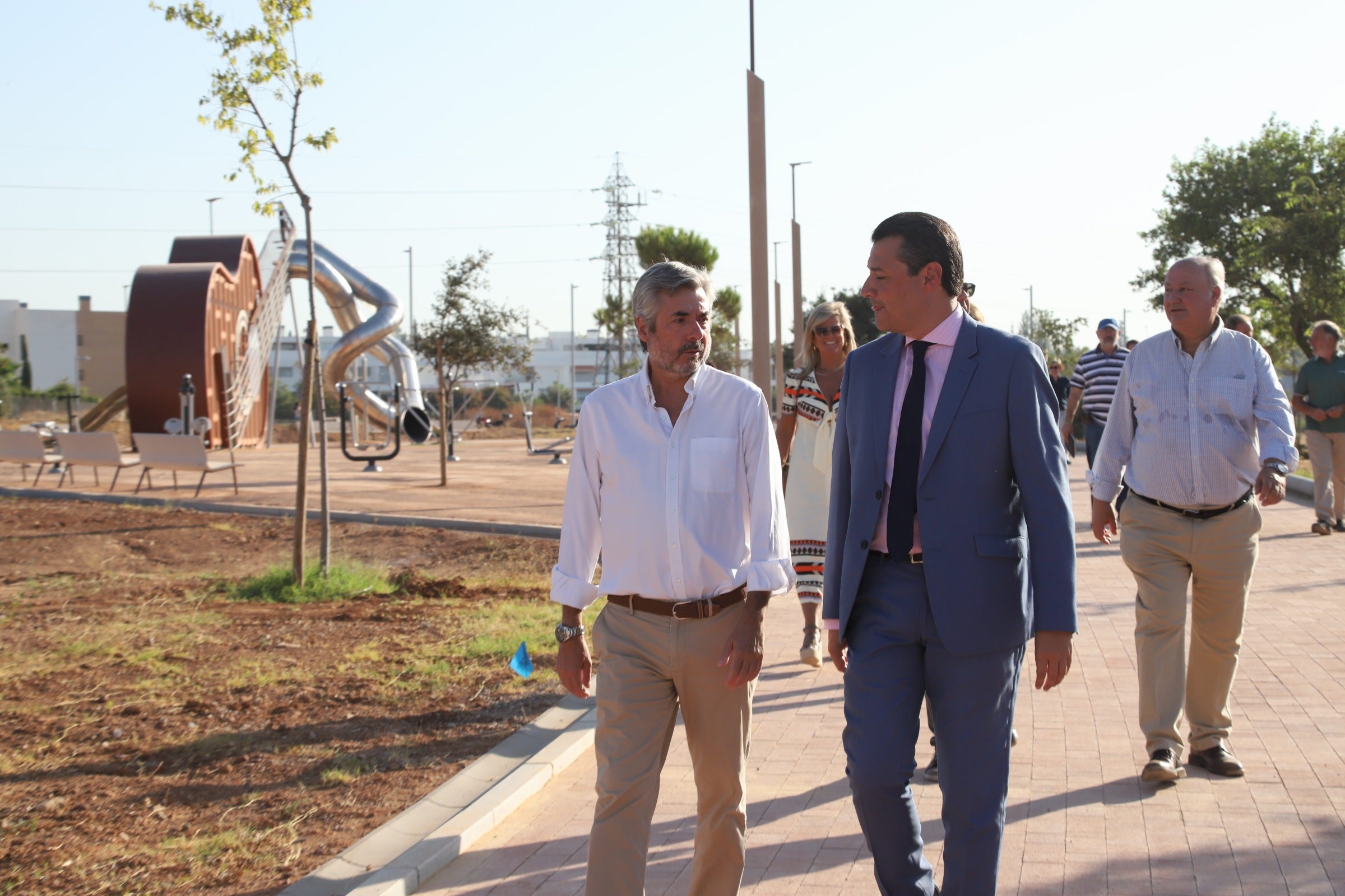 El estreno de otra parte del Parque del Flamenco de Córdoba, en imágenes