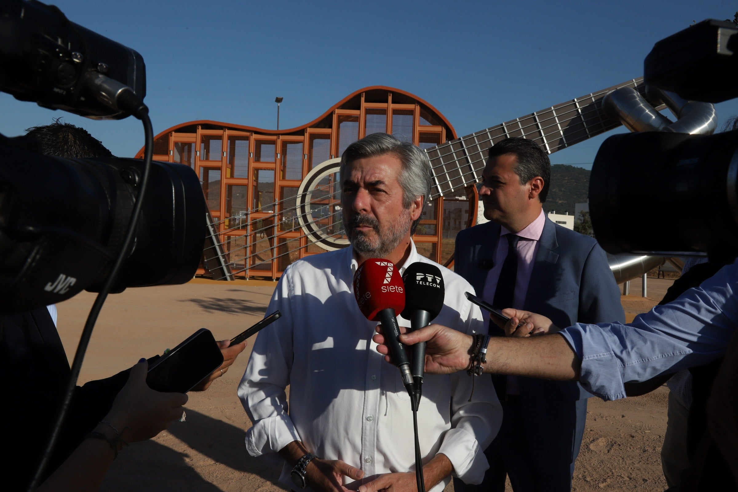 El estreno de otra parte del Parque del Flamenco de Córdoba, en imágenes